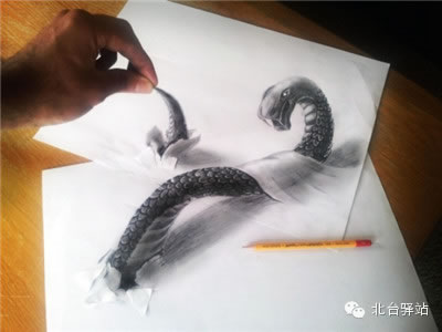 【北臺(tái)邀您欣賞】50個(gè)超逼真的3D繪畫作品（2）(圖19)